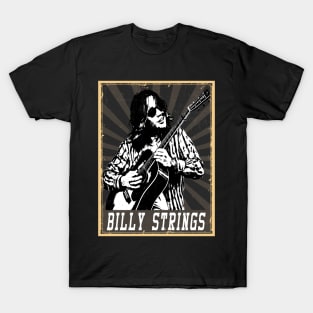 80s Style Billy Strings T-Shirt